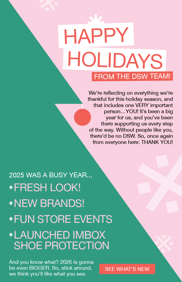 Happy Holidays From The DSW Team