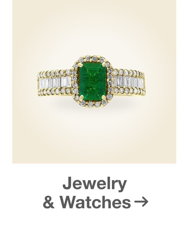 Shop Jewelry and Watches on Sale
