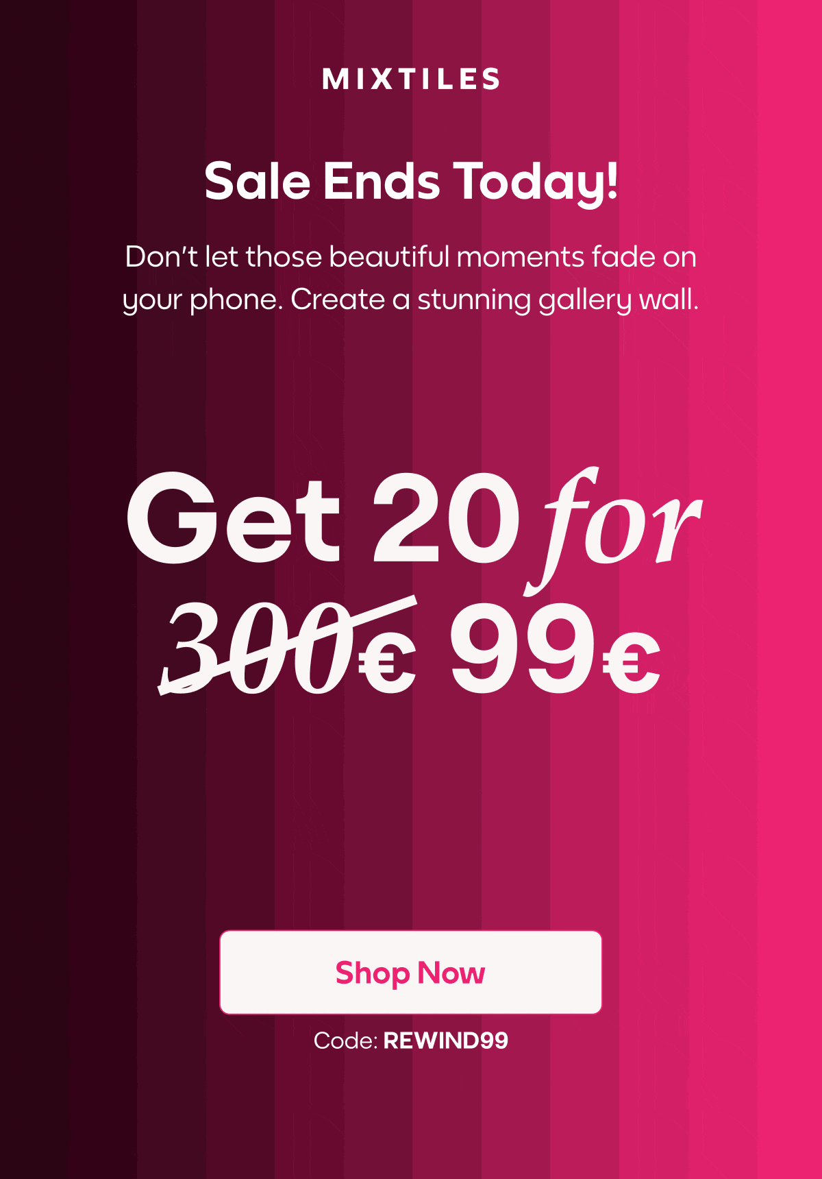 [Mixtiles] Turn the happiest moments into Mixtiles | SHOP NOW