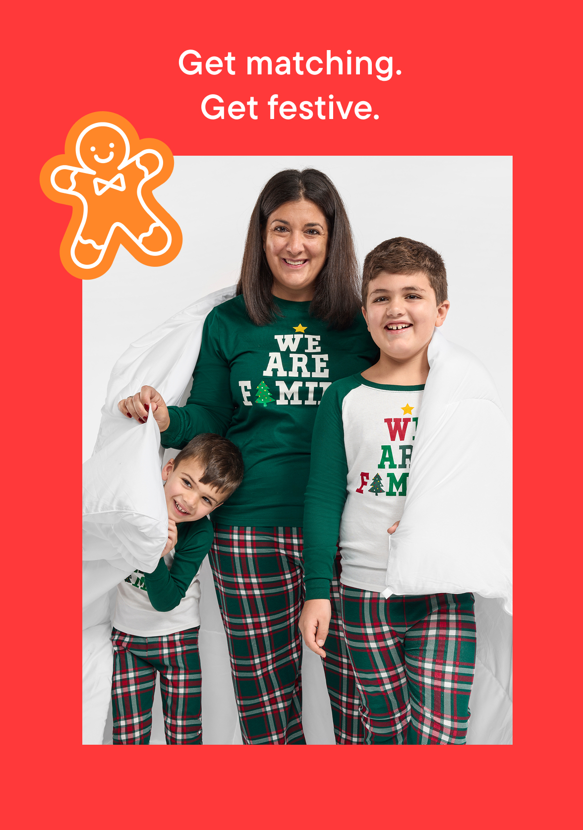 Get matching. Get festive.