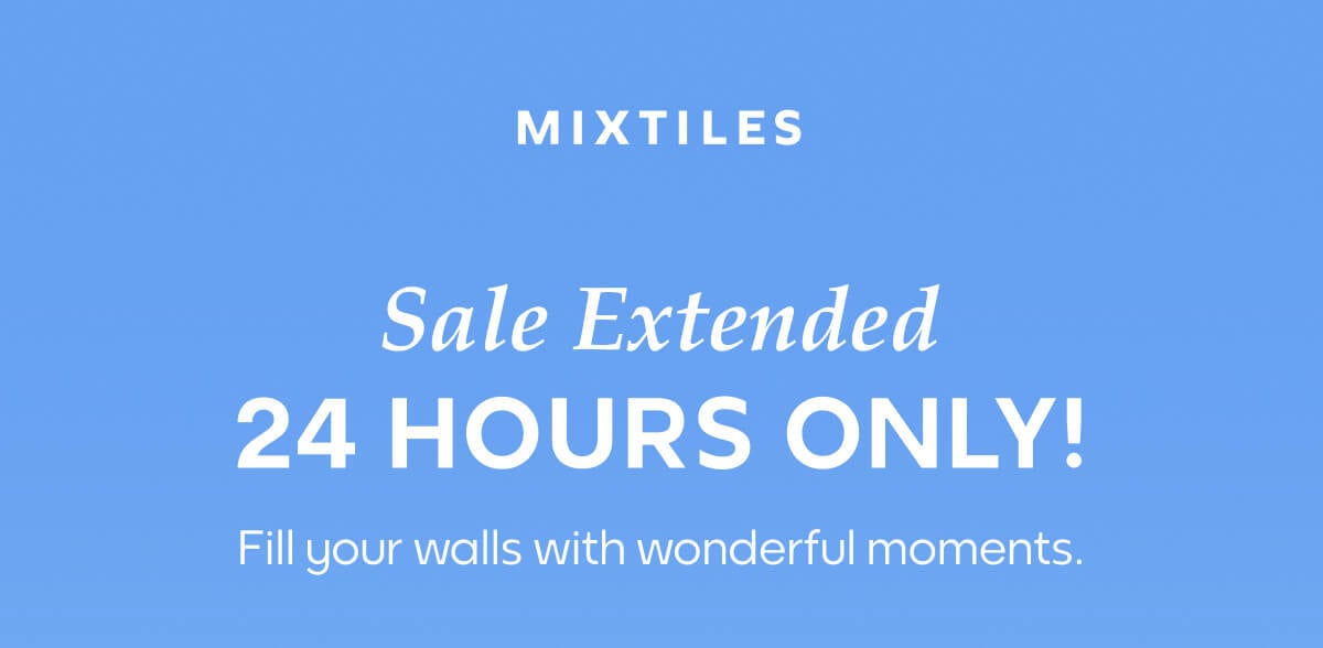 [Mixtiles] The Gift They’ll Stare At All Year | SHOP NOW