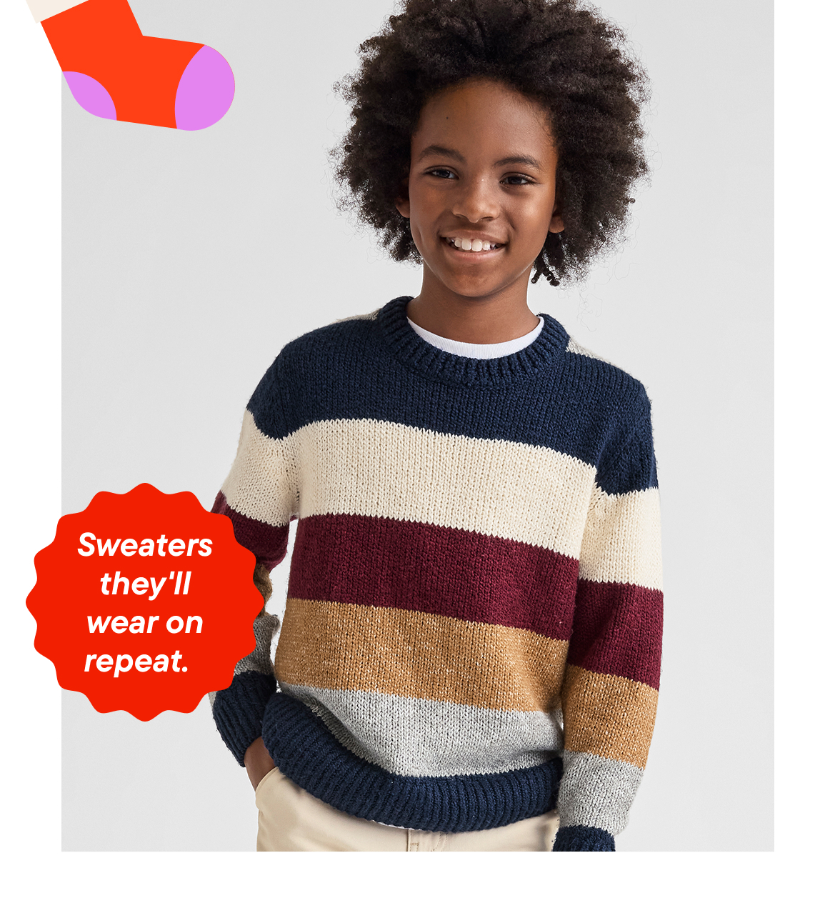 Sweaters they wear on repeat