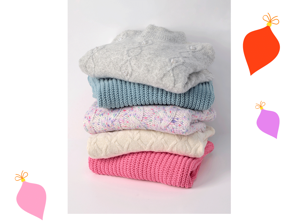 Sweaters they wear on repeat