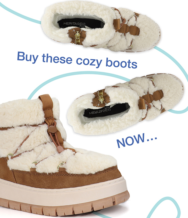 Buy these cozy boots NOW...