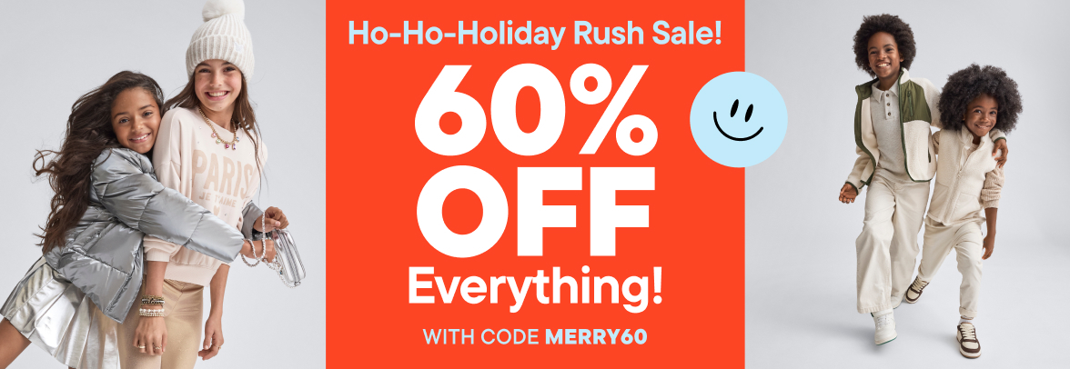 60% off Entire Site with code MERRY60