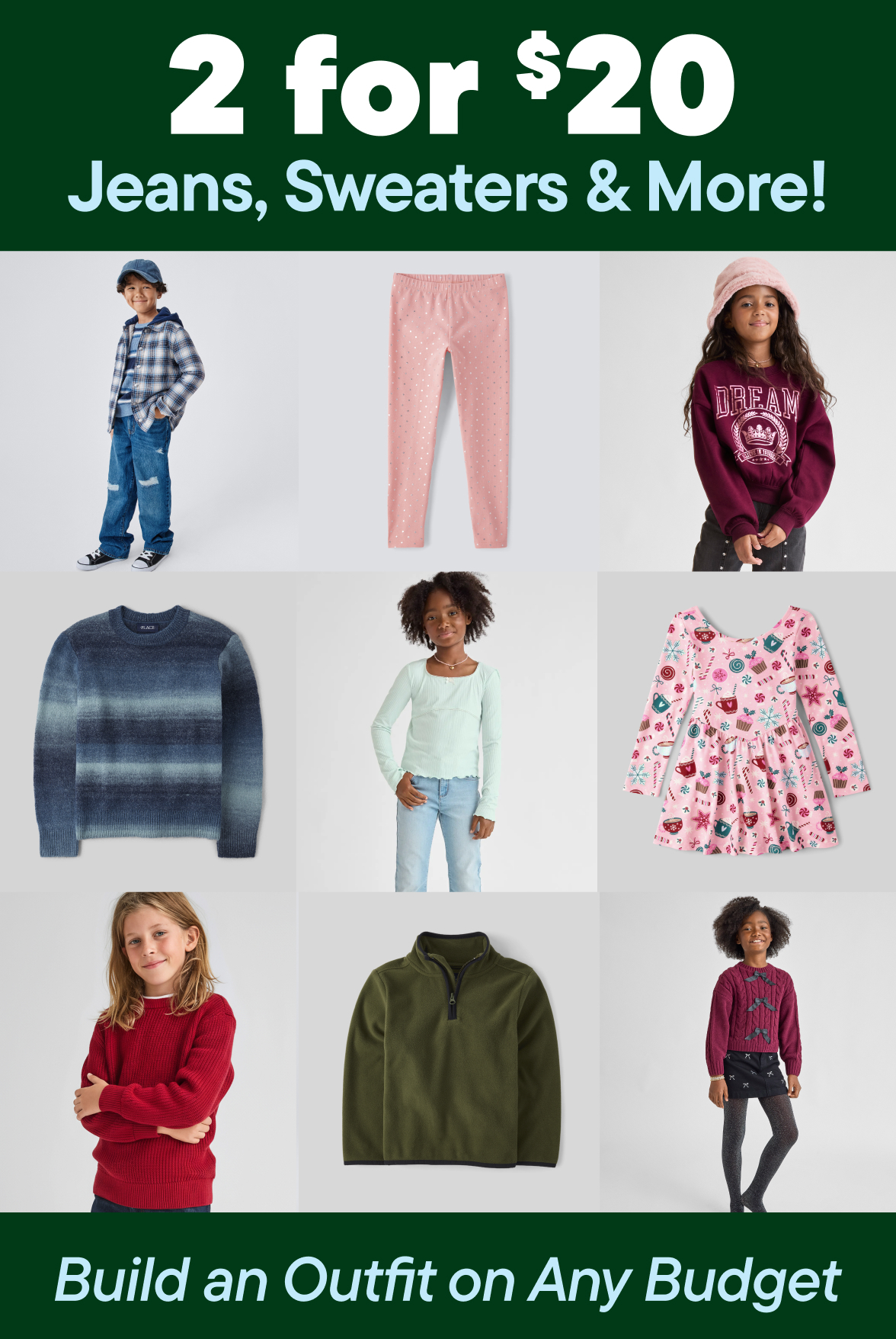 2 for $20 Jeans, Sweaters & More
