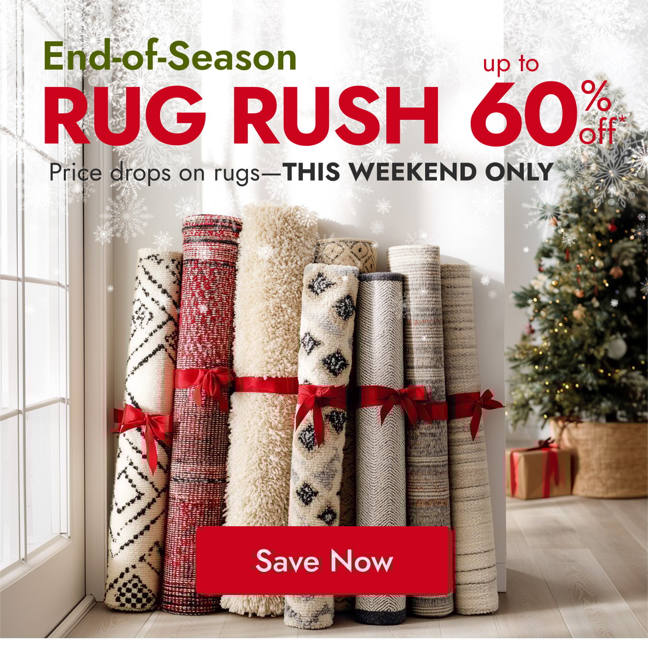 End of Season Rug Rush