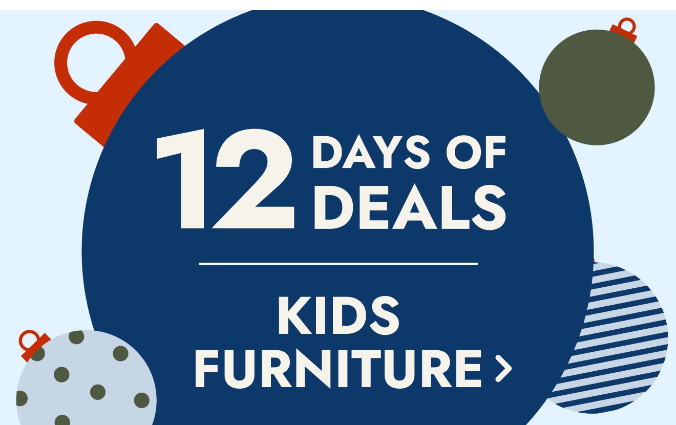 12 Days of Deals - Day 11 - Kids Furniture