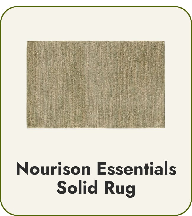 Nourison Essentials Solid Contemporary Indoor/Outdoor Area Rug