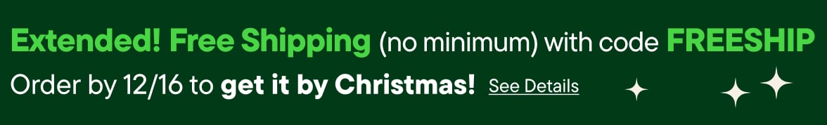 Free Shipping with code FREESHIP