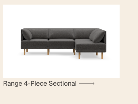 Range 4-Piece One Arm Sectional