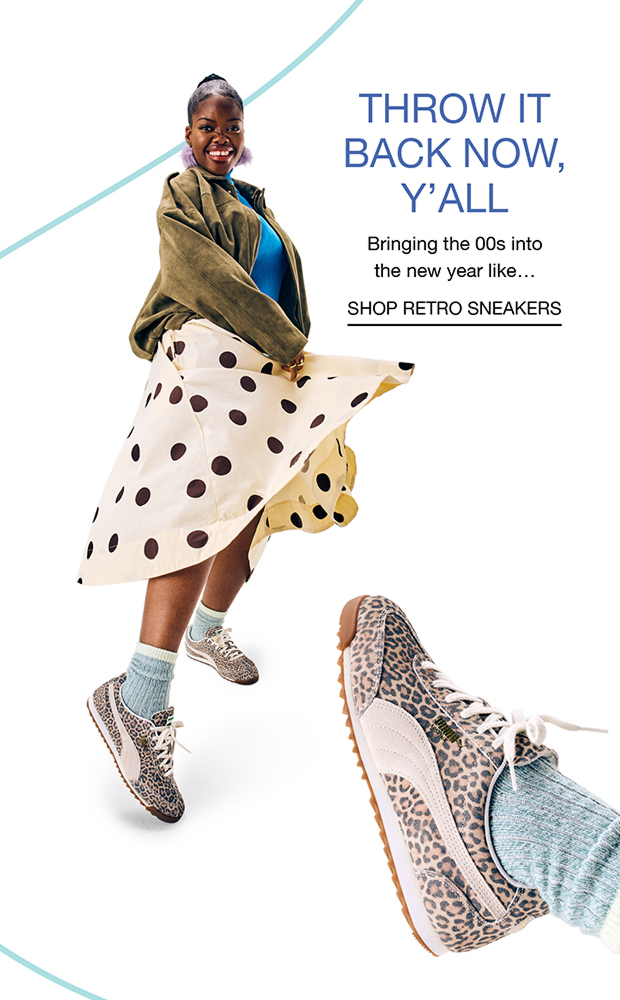 THROW IT BACK NOW, Y'ALL | SHOP RETRO SNEAKERS