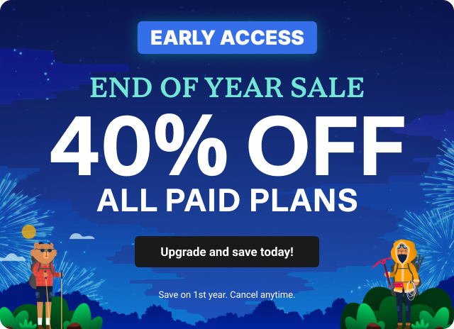 Early Access End of Year Sale