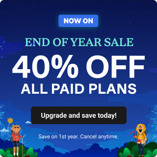 End of year sale now on!