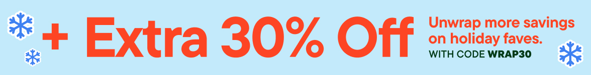 Extra 30% off select styles with coe WRAP30