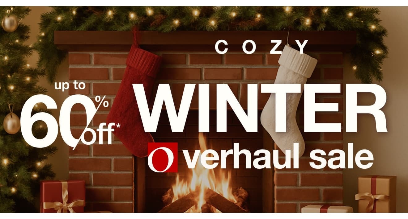 Shop the Cozy Winter O-verhaul Sale