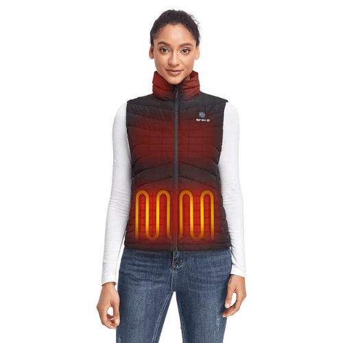 ORORO Women's Heated Down Vest