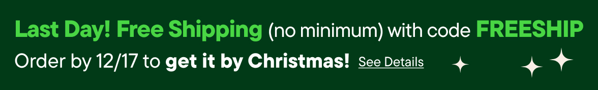 Free Shipping with code FREESHIP