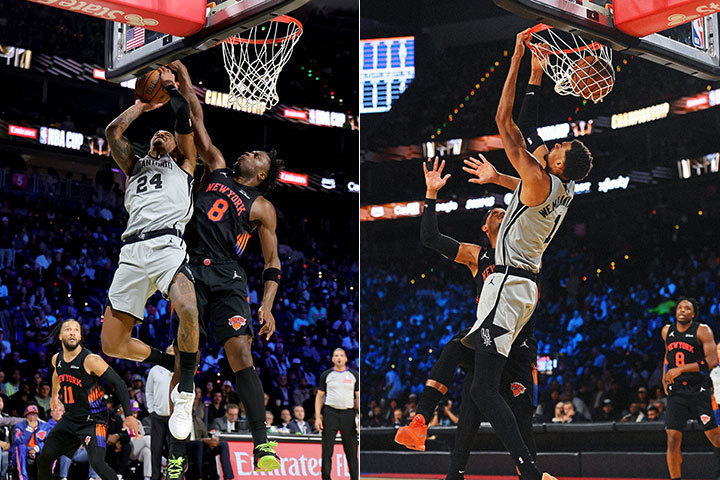 Devin Vassell, OG Anunoby, Victor Wembanyama