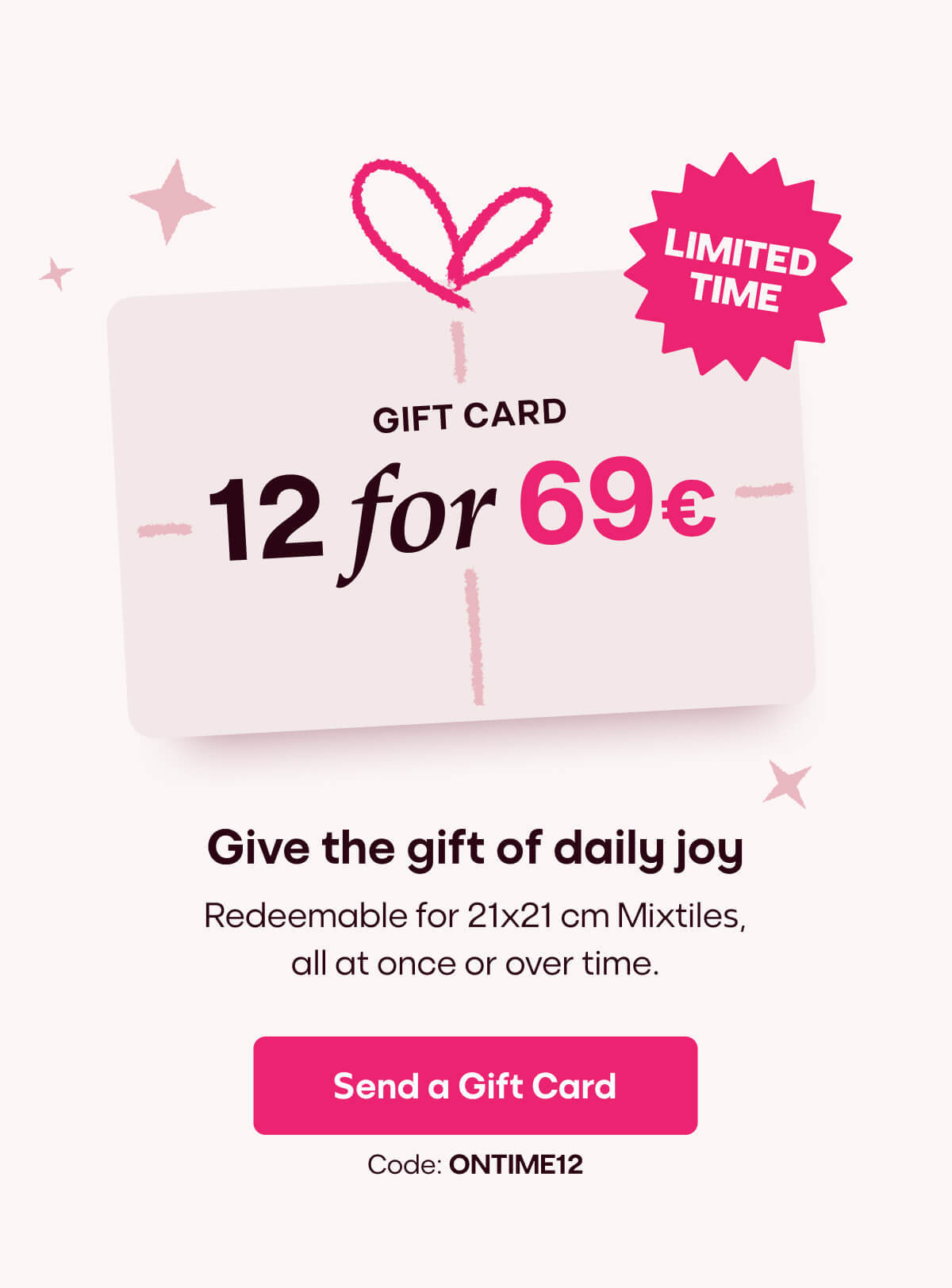 [MIXTILES] Put smiles under the tree with Mixtiles | ORDER NOW