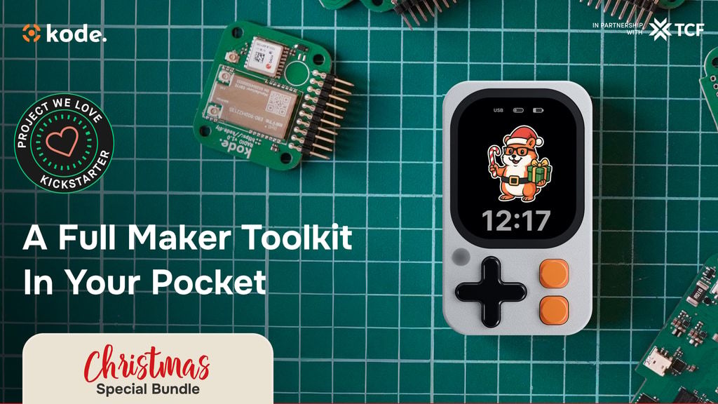 Kode Dot: All-In-One Device for Makers, Hackers & Geeks