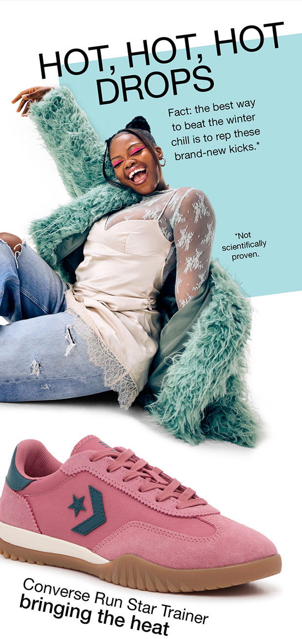 HOT, HOT, HOT DROPS | Converse Run Start Trainer bringing the heat