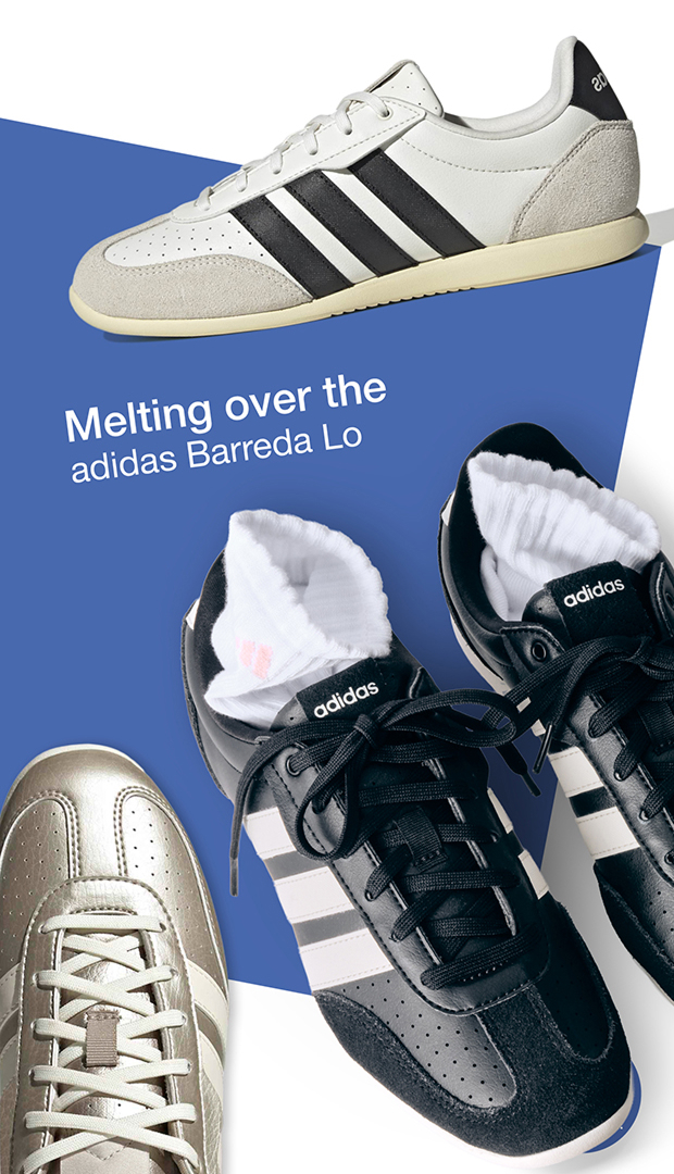 Melting over the adidas Barreda Lo