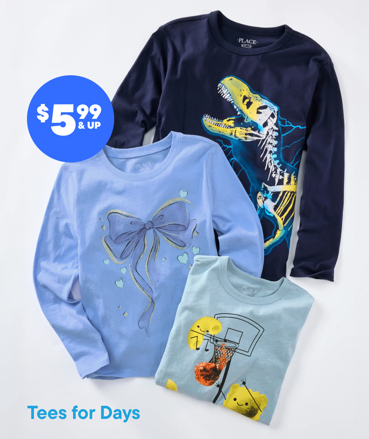 $5.99 & Up Graphic Tees
