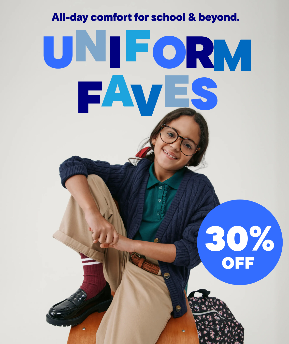 30% off Uniform