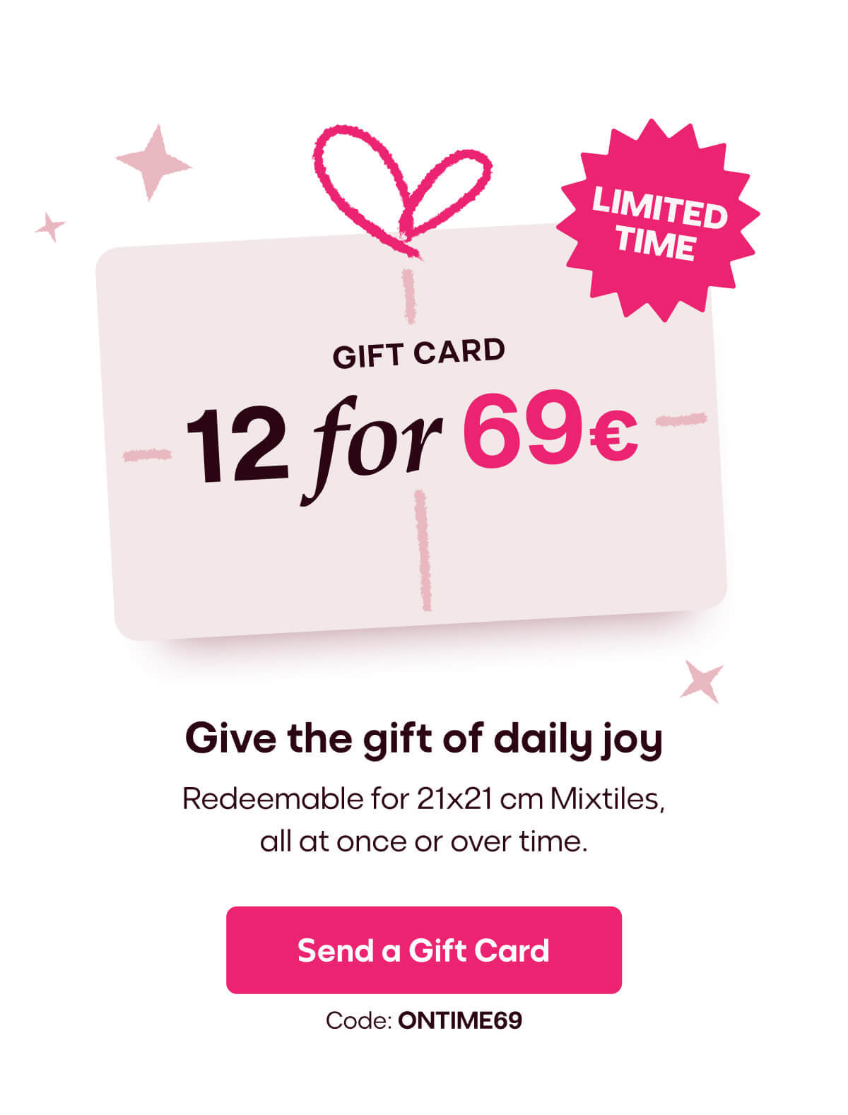 [Mixtiles] Make your home the most festive place of all with Mixtiles. | SHOP NOW