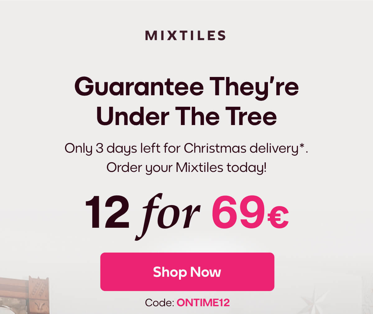 [MIXTILES] Put smiles under the tree with Mixtiles | ORDER NOW
