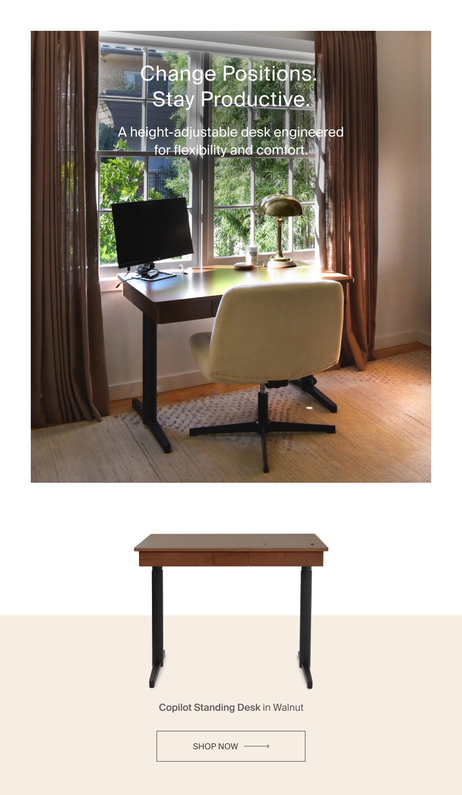 Copilot Standing Desk