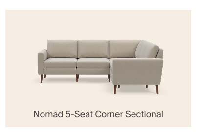 Nomad 5-Seat Corner Sectional