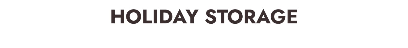 Holiday storage
