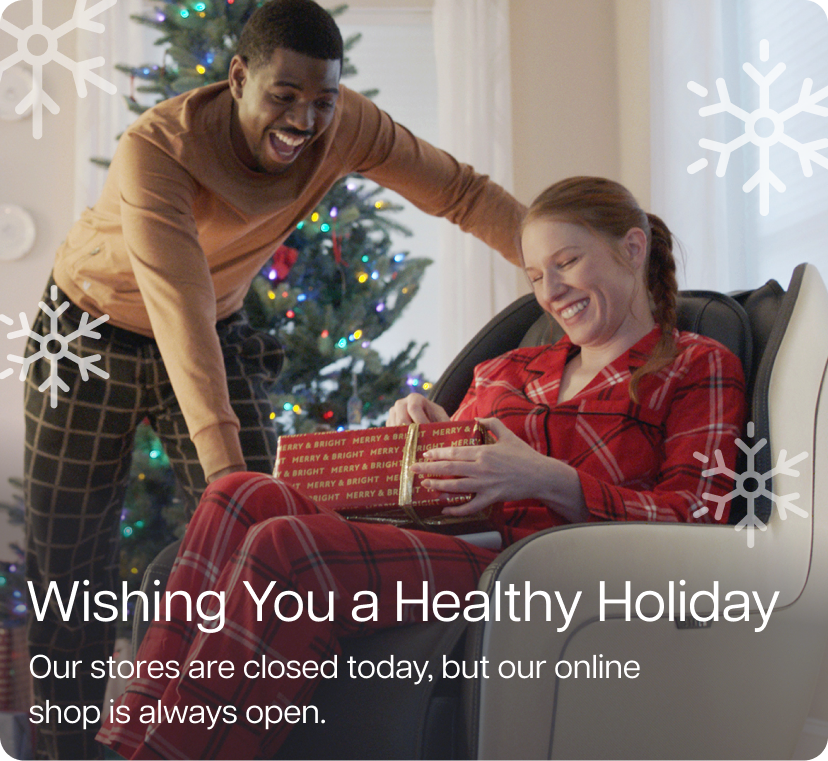 Wishing You a Healthy Holiday. Our stores are closed today, but our online shop is always open.