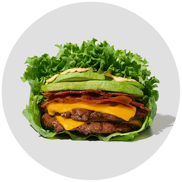 Avocado Bacon Lettuce Wrap