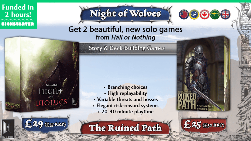 Night of Wolves and The Ruined Path