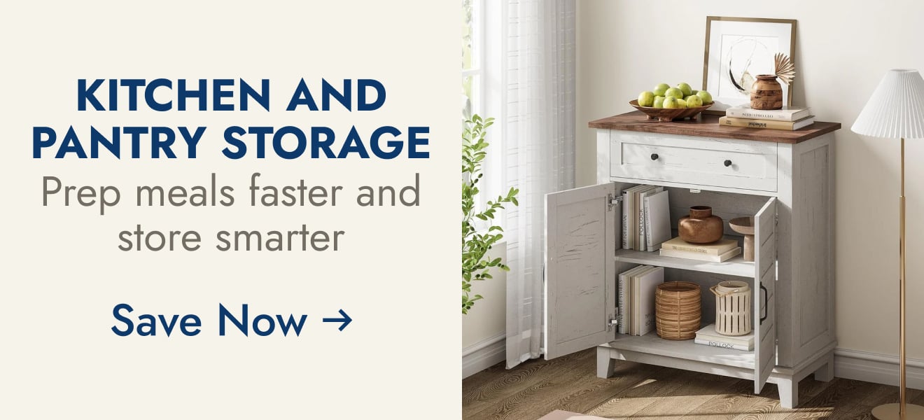 Kitchen and Pantry Storage