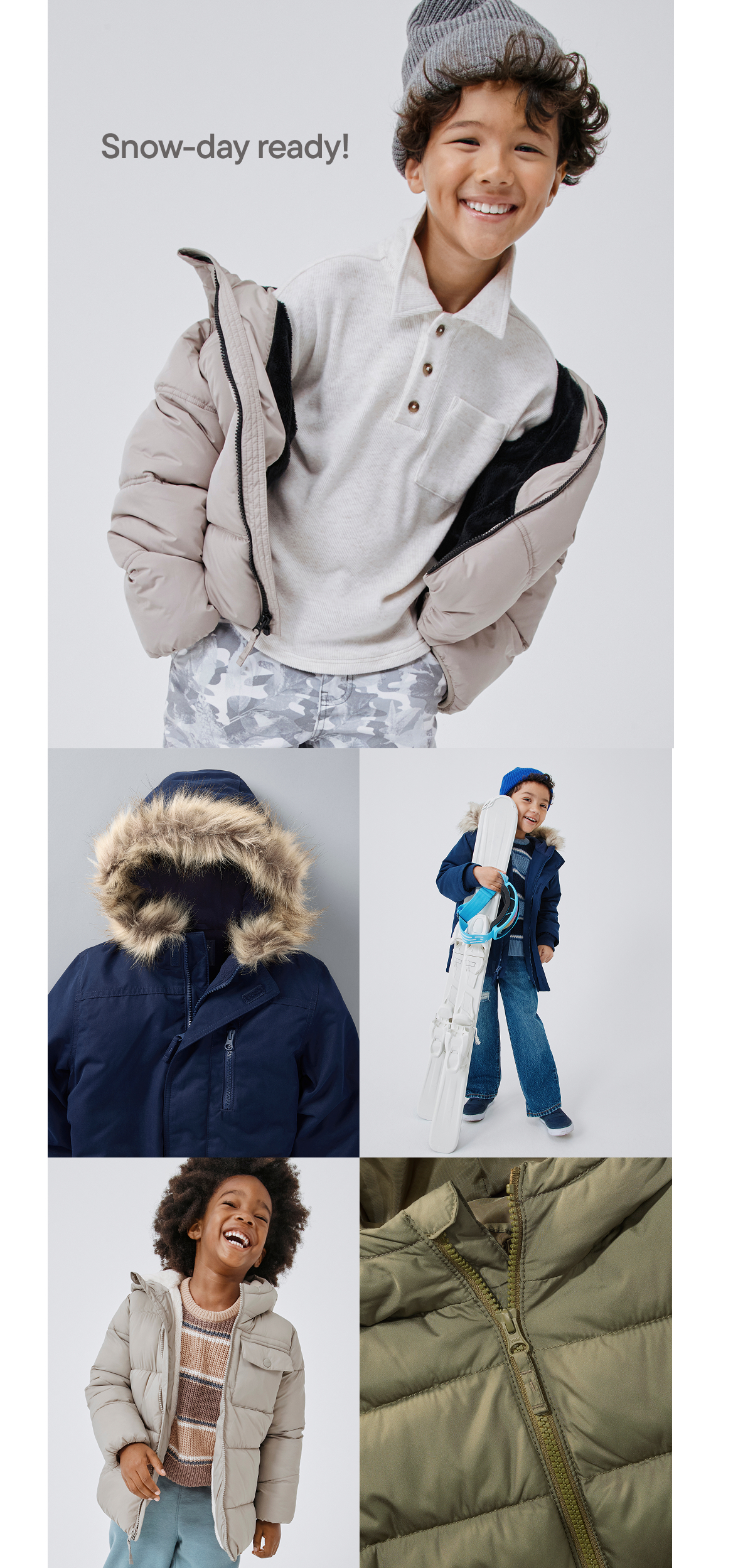 50% Off Boys Outerwear