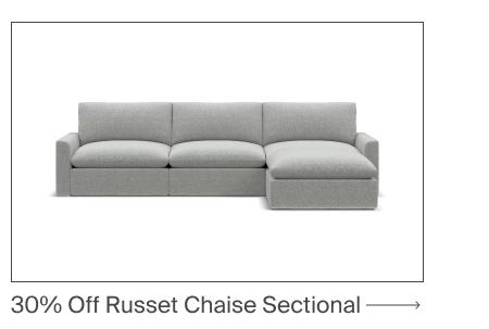 Russet 4-Piece Reversible Chaise Sectional