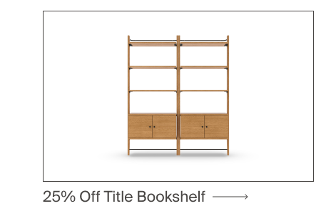 Title Double Storage Bookshelf