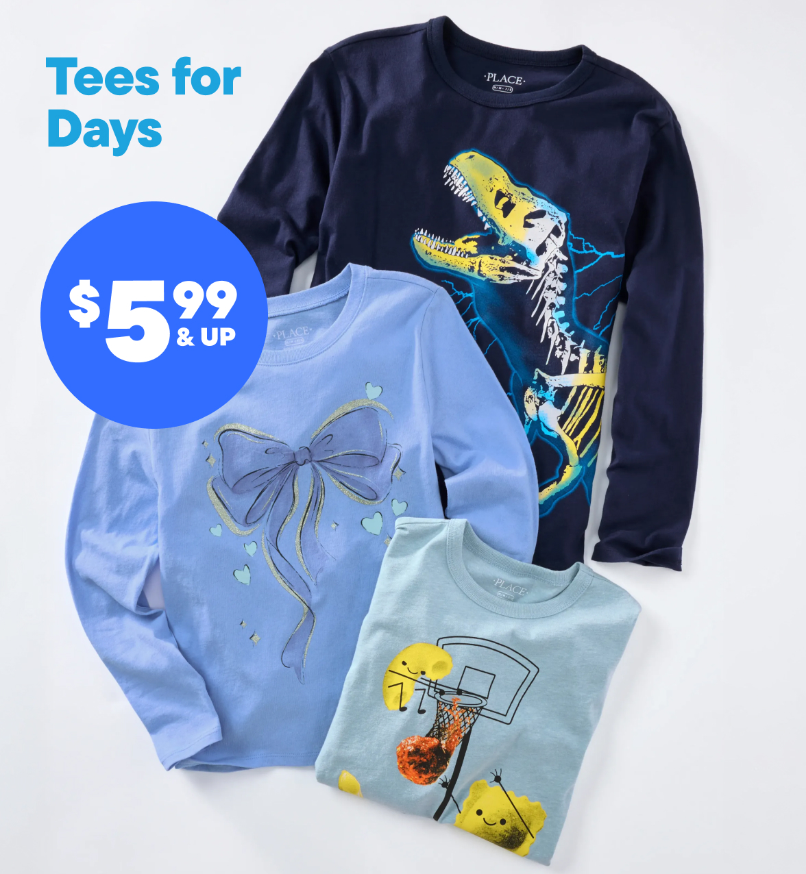 $5.99 & Up Graphic Tees