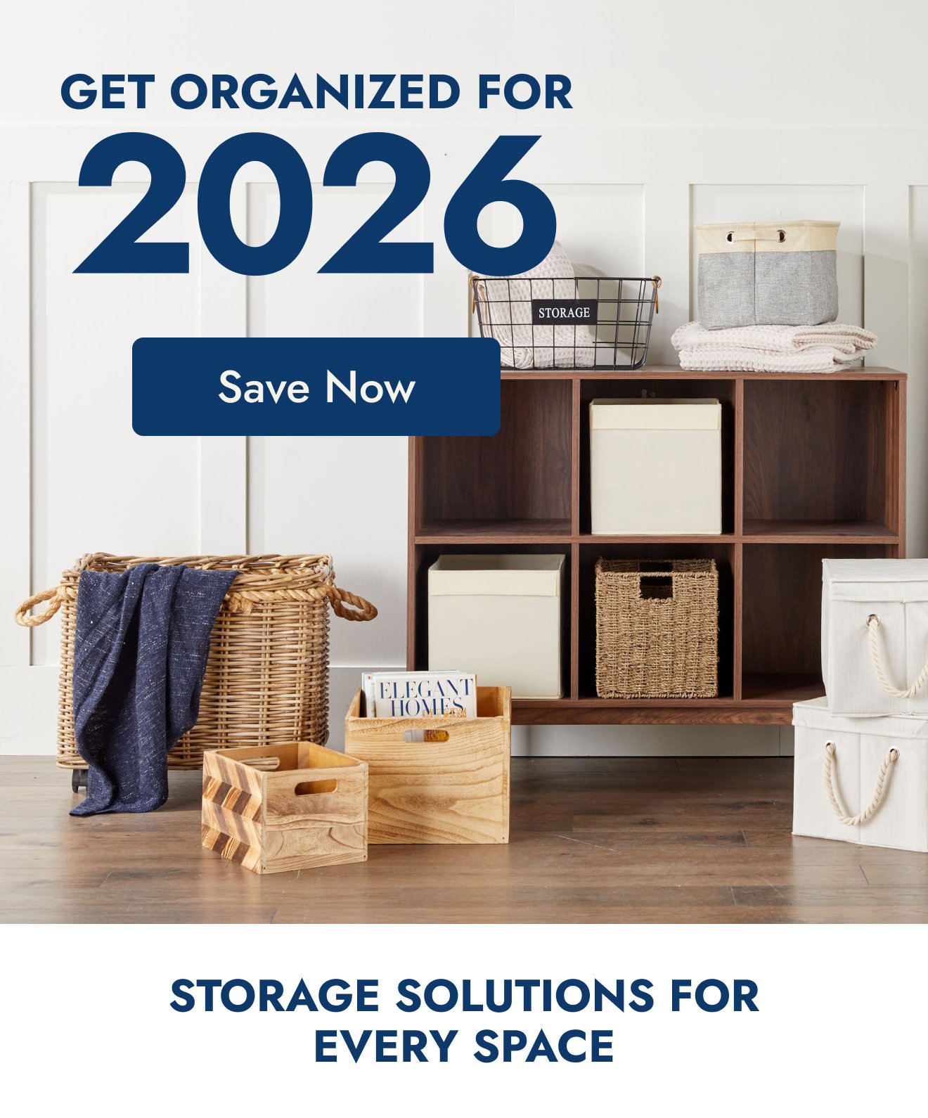 New year, newly organized home