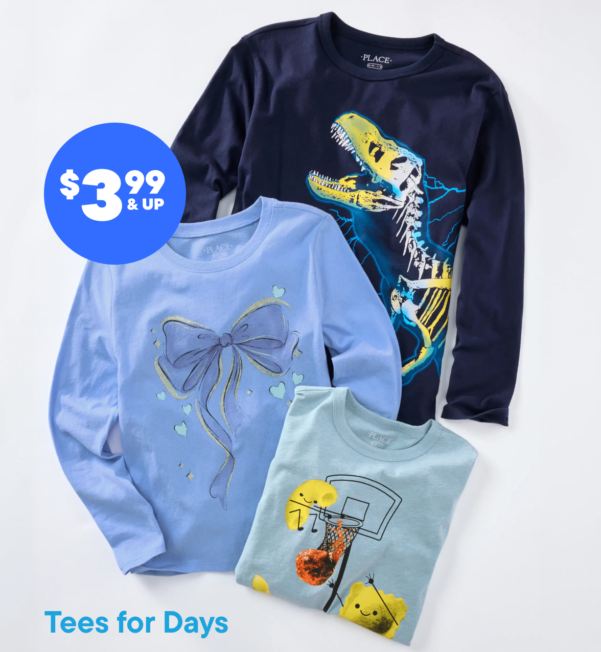 $3.99 & Up Graphic Tees