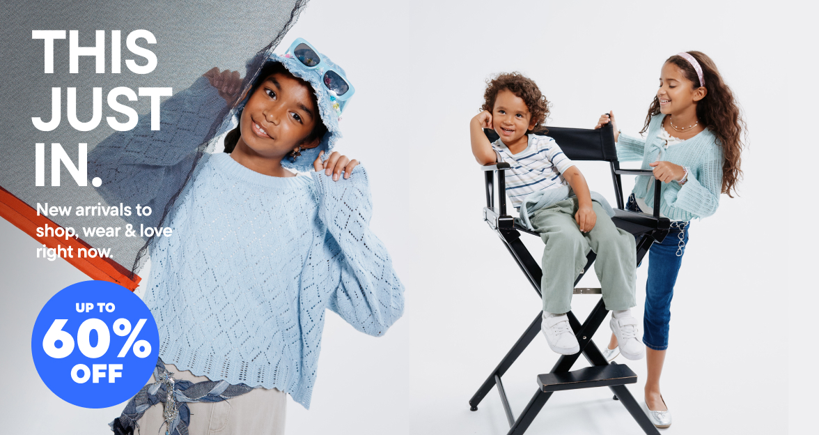 Up to 60% off New Arrivals