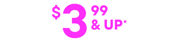 $3.99 & Up Graphic Tees