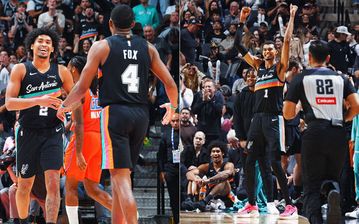 Dylan Harper, De'Aaron Fox, Victor Wembanyama