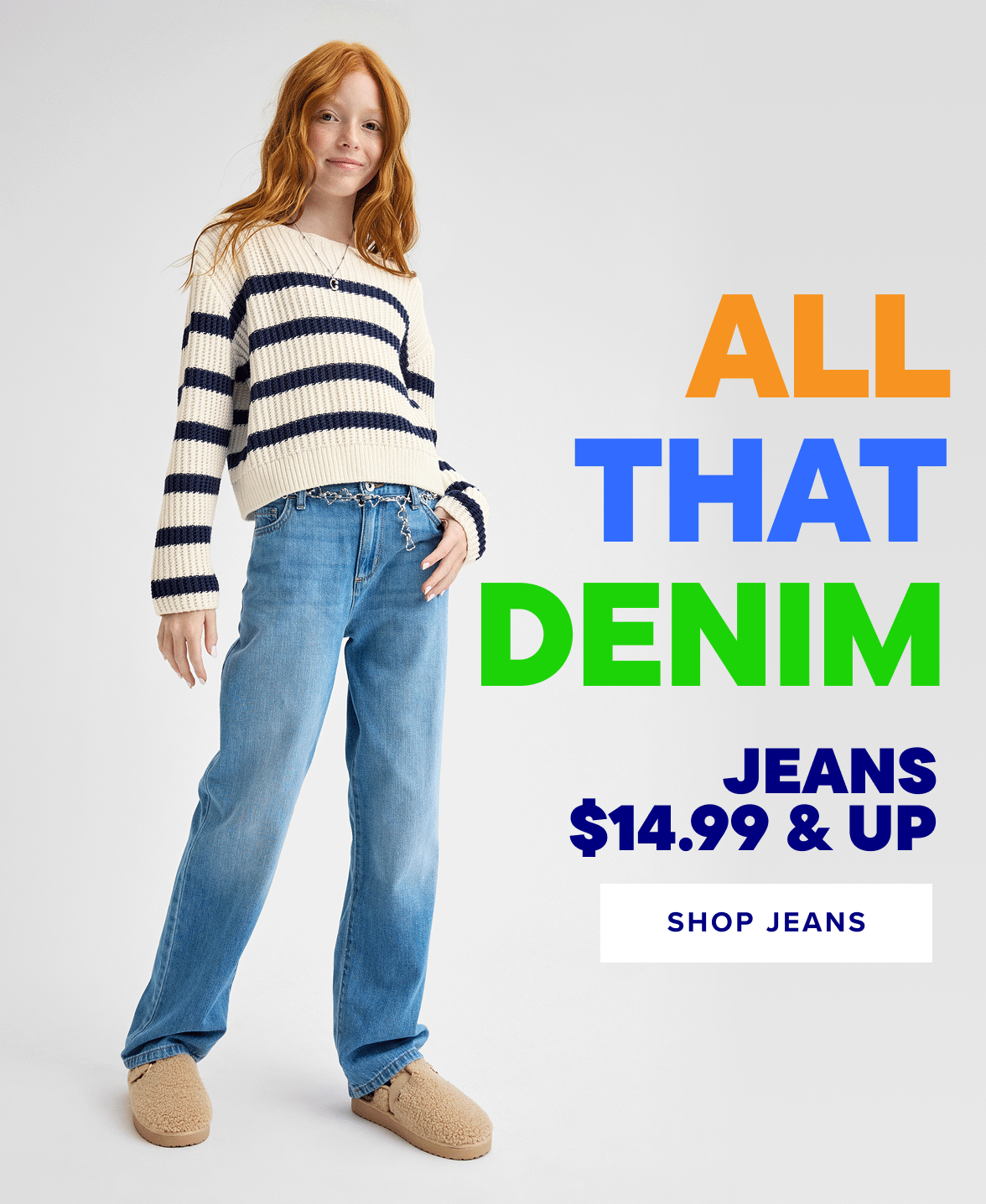 $14.99 & Up Jeans