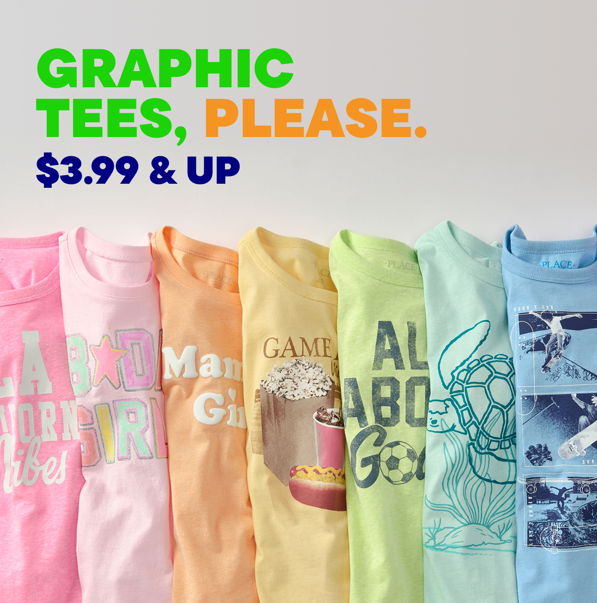$3.99 & Up Graphic Tees