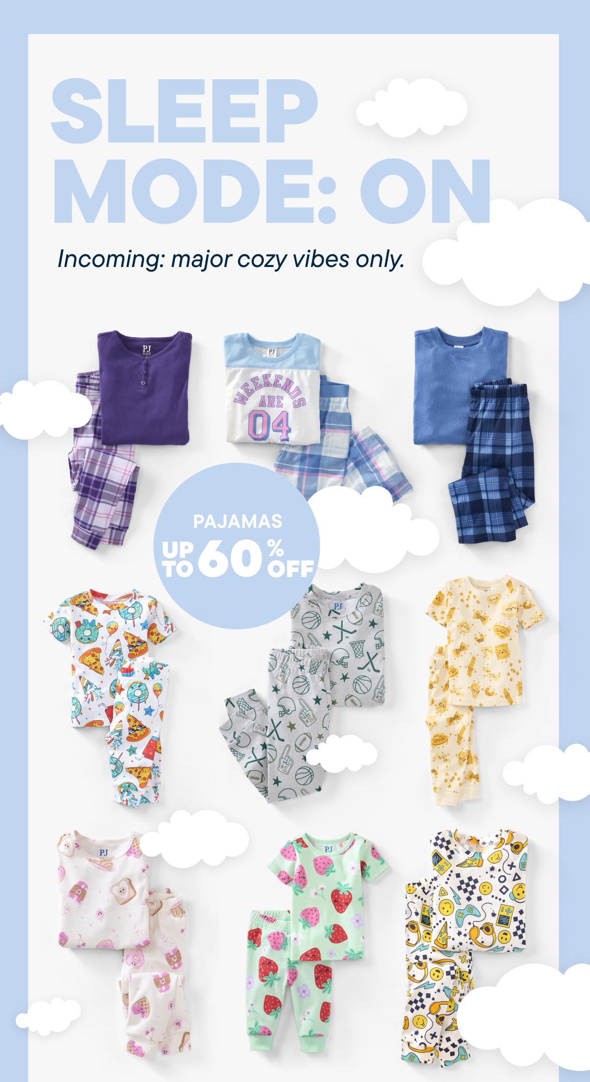 Up to 60% Off Pajamas
